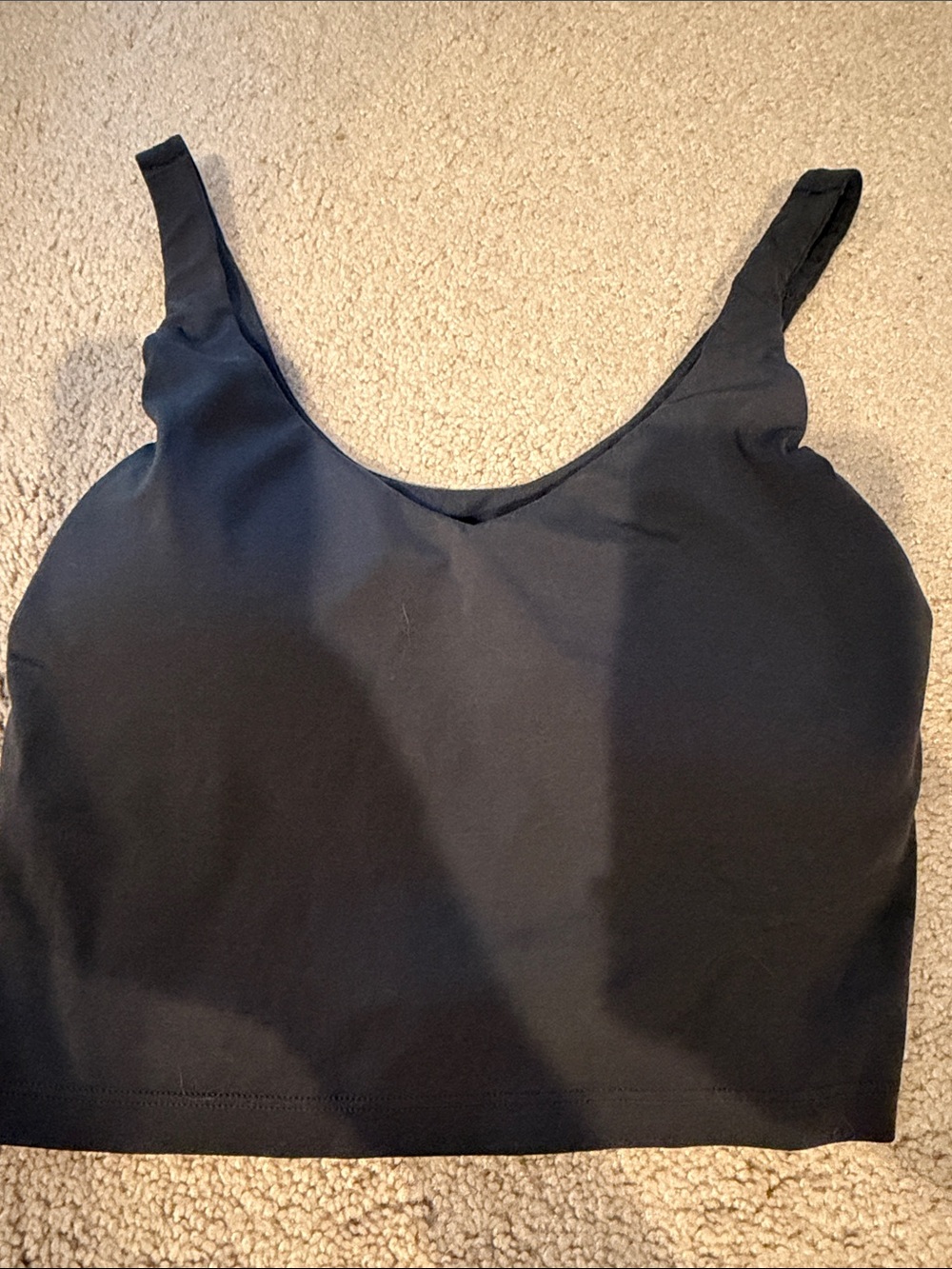 Aerie dark grey Women's Crop Tank Top - Sleeveless Comfortable Fit Sz medium